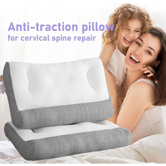Super Ergonomic Pillow, Ergonomic Contour Orthopedic Pillow,Neck Pillow - Picture 3 of 3
